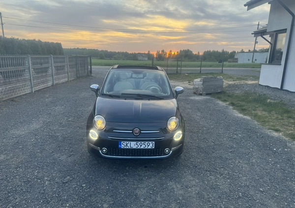 Fiat 500 cena 40900 przebieg: 21000, rok produkcji 2018 z Piwniczna-Zdrój małe 172